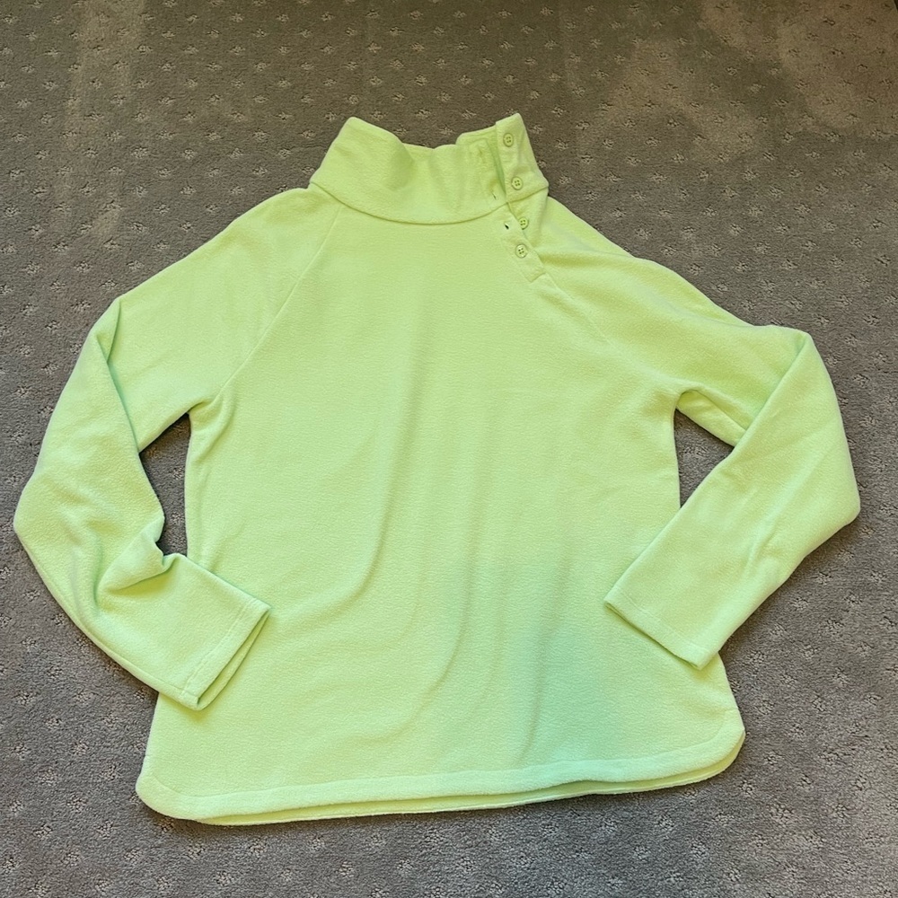Talbots Fleece Pullover Size Medium